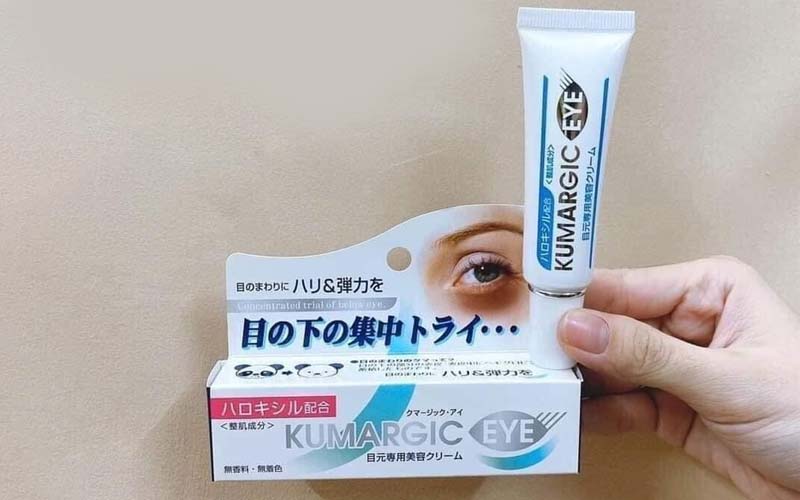 Đánh giá chi tiết kem mắt Kumargic Eye chất lượng từ Nhật Bản