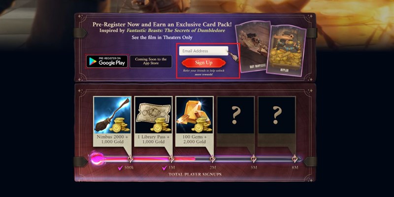 Hướng dẫn đăng ký trước Harry Potter Magic Awakened Hướng dẫn đăng ký trước Harry Potter Magic Awakened