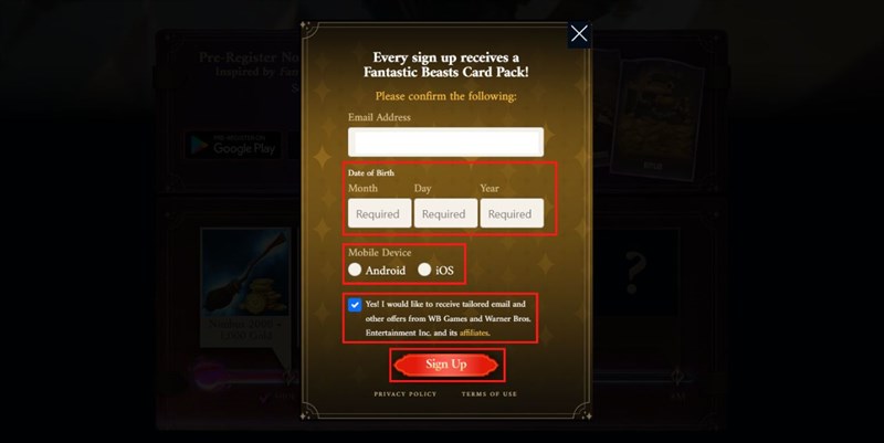 Hướng dẫn đăng ký trước Harry Potter Magic Awakened Hướng dẫn đăng ký trước Harry Potter Magic Awakened