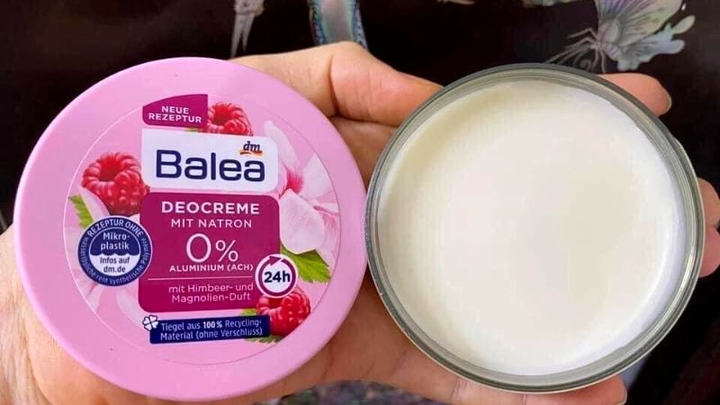 Ưu điểm, nhược điểm của kem khử mùi Balea Deocreme