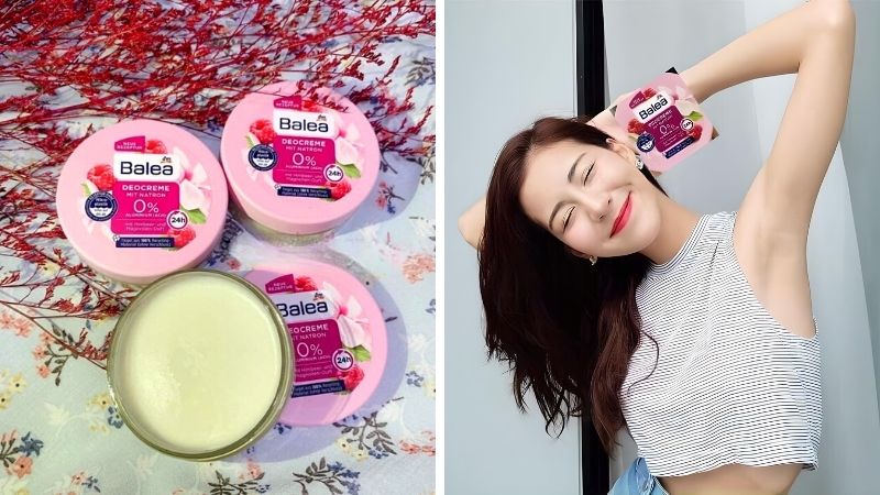 Review kem khử mùi Balea Deocreme từ người dùng