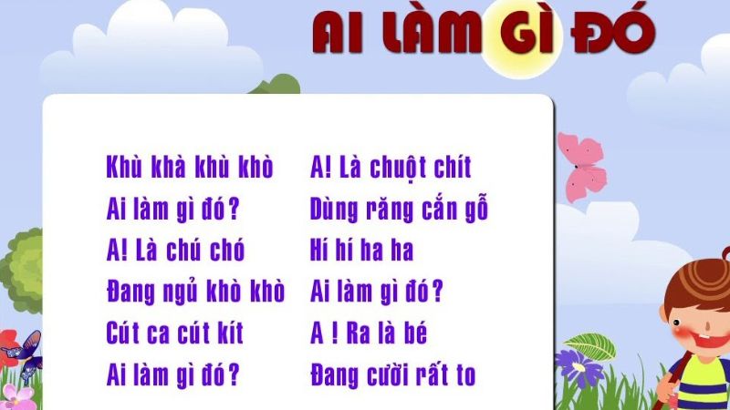 Ai làm gì đó