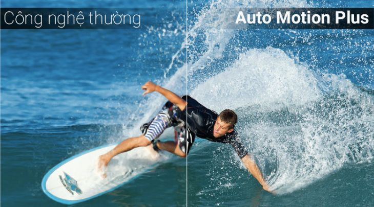 Auto Motion Plus tự động điều chỉnh khung hình