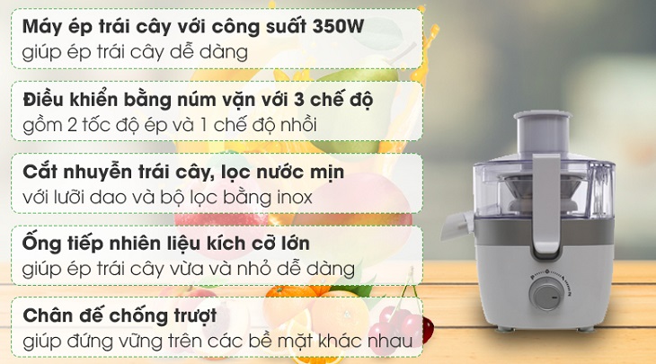 Máy ép có thiết kế nhỏ gọn, hiện đại