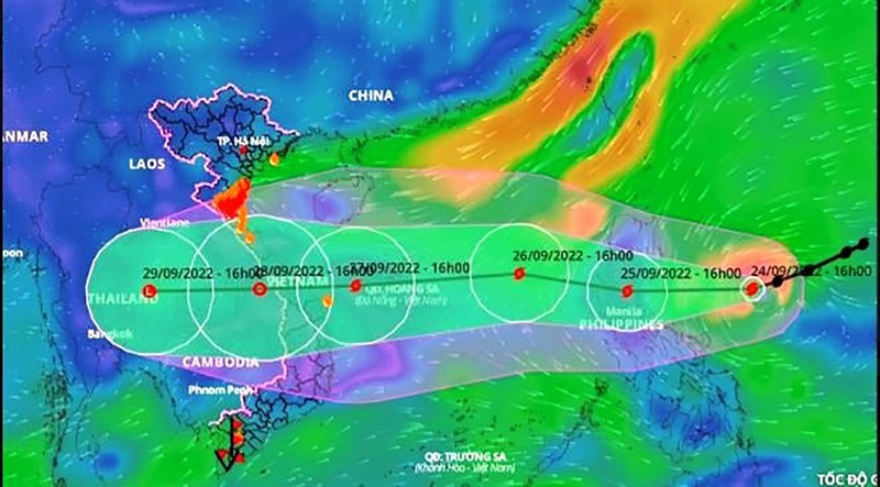 Bão Noru được mệnh danh là một trong những cơn bão mạnh nhất trong lịch sử Việt Nam 20 năm trở lại đây