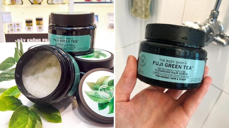 Ưu điểm của dòng sản phẩm tẩy tế bào chết da đầu The Body Shop