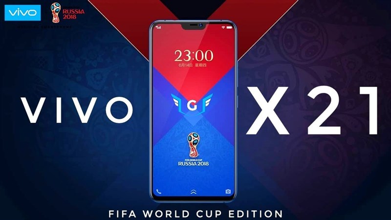 Vivo X21 phiên bản đặc biệt theo chủ đề World Cup 2018 (Ảnh: Maxresdefault)