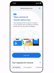 Demo về Results About You do Google đăng tải