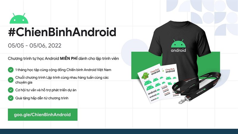 Chương trình học Chiến Binh Android