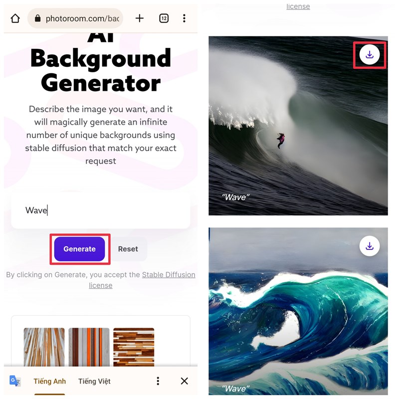 Tự thiết kế background dễ như ăn bánh với AI Background Generator! Đây là công cụ giúp cho việc thiết kế nền tảng cho công việc của bạn trở nên đơn giản và tiện lợi nhất. Tự tạo background, lựa chọn hình ảnh, sắp xếp, chỉnh sửa dễ dàng với AI Background Generator.