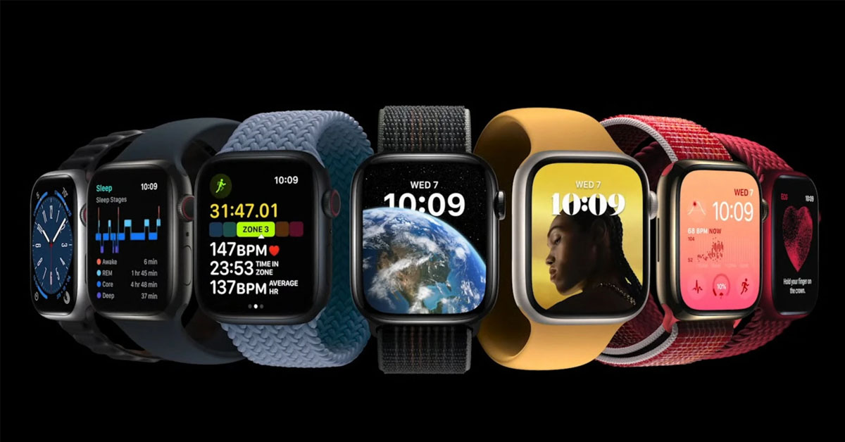 các màu của Apple Watch Series 8