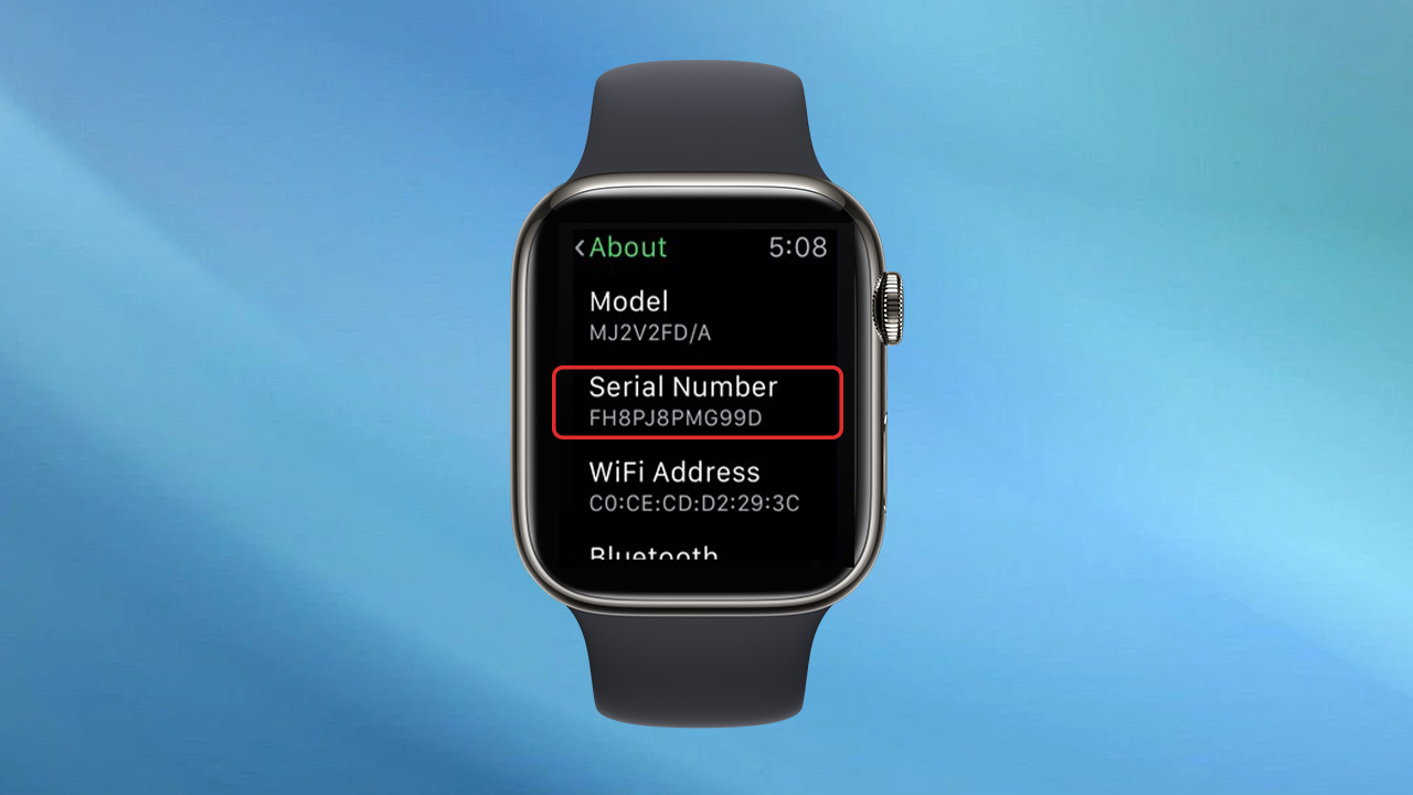 Cách mở khóa iCloud Apple Watch Series 8