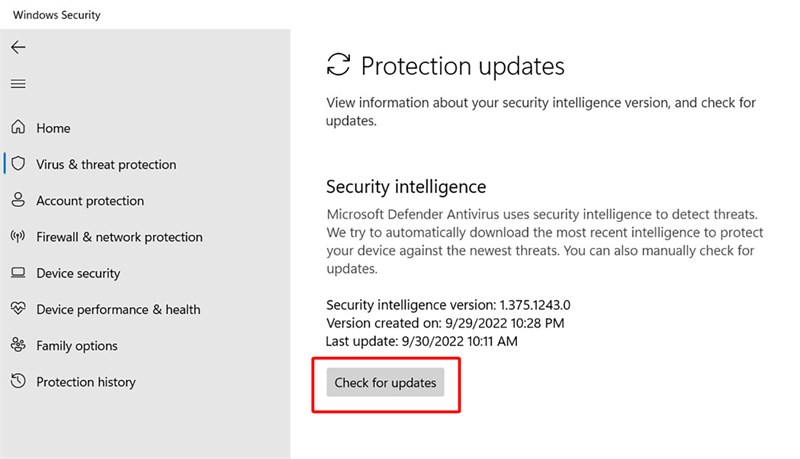 Cách khắc phục cảnh báo lỗi sai BehaviorWin32Hive.ZY của Windows Security Cách khắc phục cảnh báo lỗi sai BehaviorWin32Hive.ZY của Windows Security