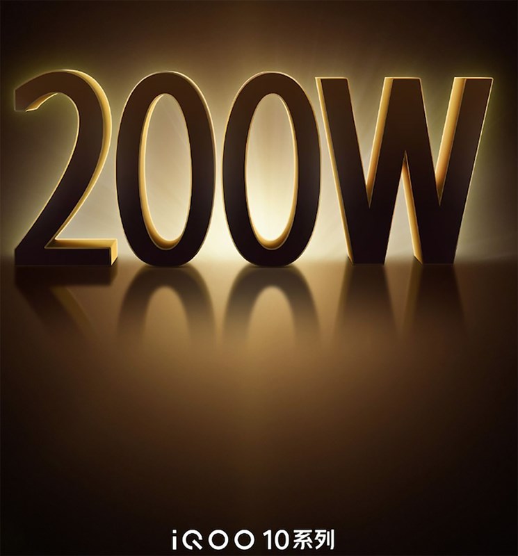 Hình ảnh sạc nhanh 200 W từng được trang bị trên smartphone iQOO Hình ảnh sạc nhanh 200 W từng được trang bị trên smartphone iQOO