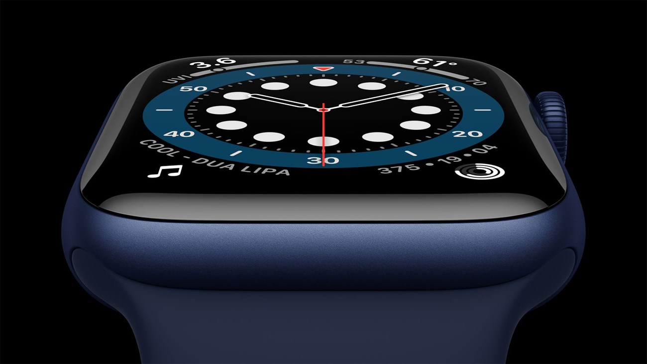 Màn hình được thiết kế dựa trên Apple Watch Series 6