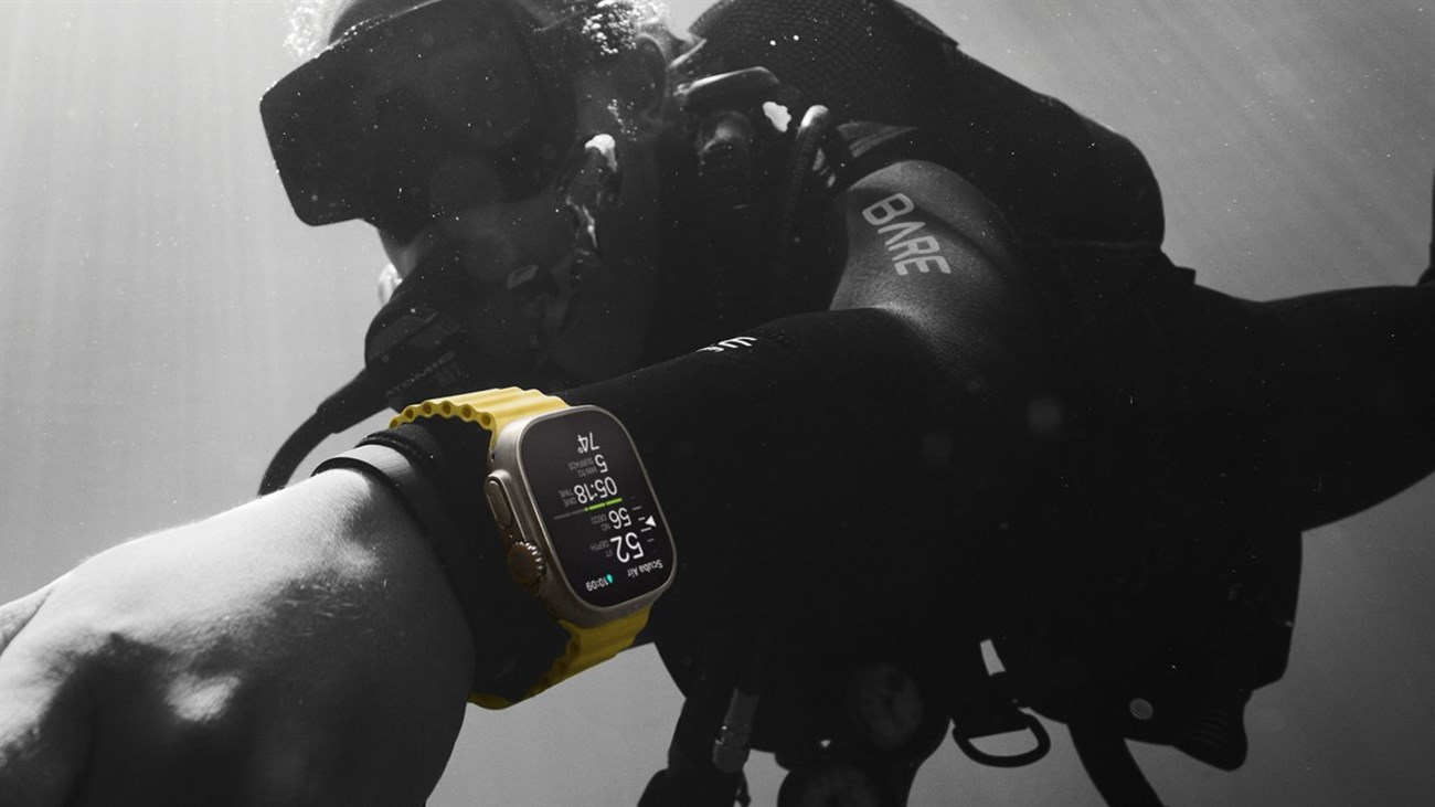 Apple Watch Ultra được thiết kế phù hợp với các vận động viên sức bền đặc biệt là lặn chuyên nghiệp