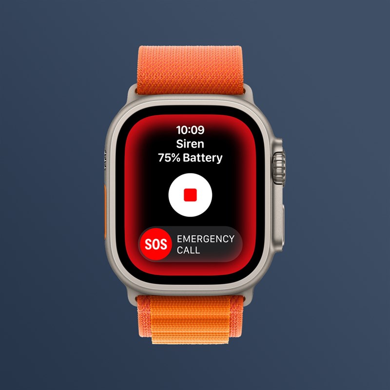 Apple Watch Ultra được trang bị thêm tính năng phát hiện tai nạn cho trường hợp khẩn cấp