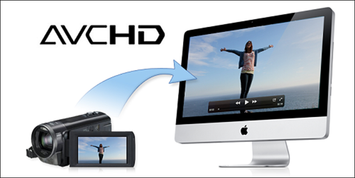 Máy quay phim gia đình sẽ có định dạng file là AVCHD