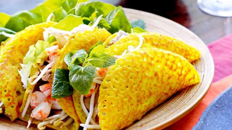 Bánh xèo chất lượng tại Nam Bộ Phước