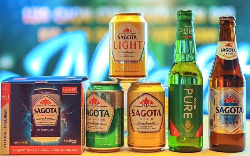 Bia Sagota của công ty nào? Có giá bao nhiêu?