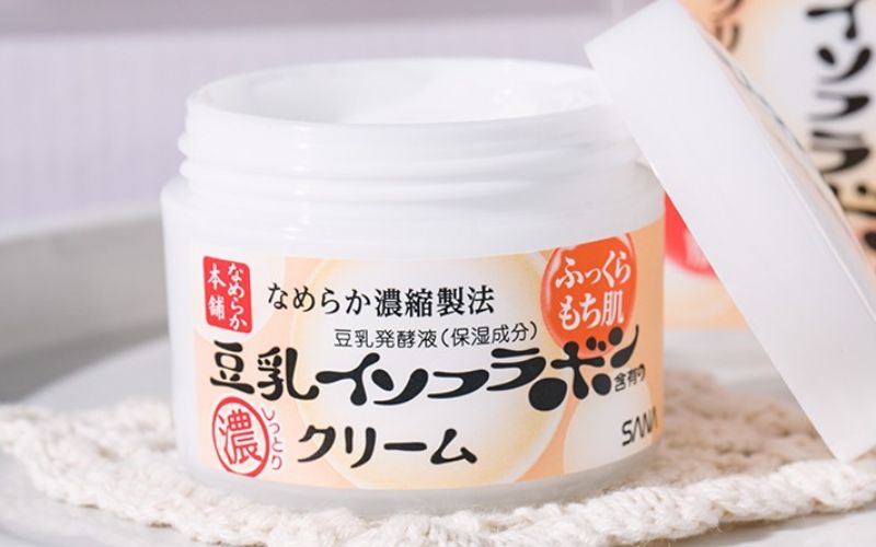 Cảm nhận Kem Sana Nameraka Wrinkle Night Cream Retinol Nhật