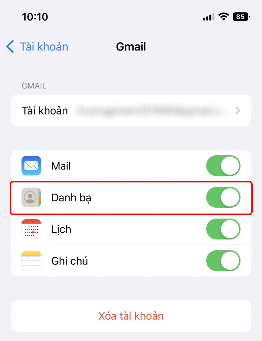 Cách chuyển danh bạ từ Android sang iPhone 