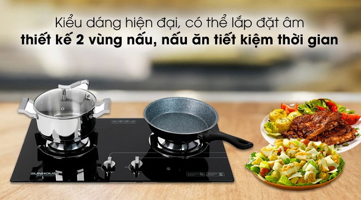 Bếp ga âm Sunhouse SHB5546MT