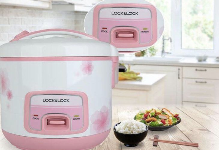 Cook rice with Lock&Lock electric rice cooker