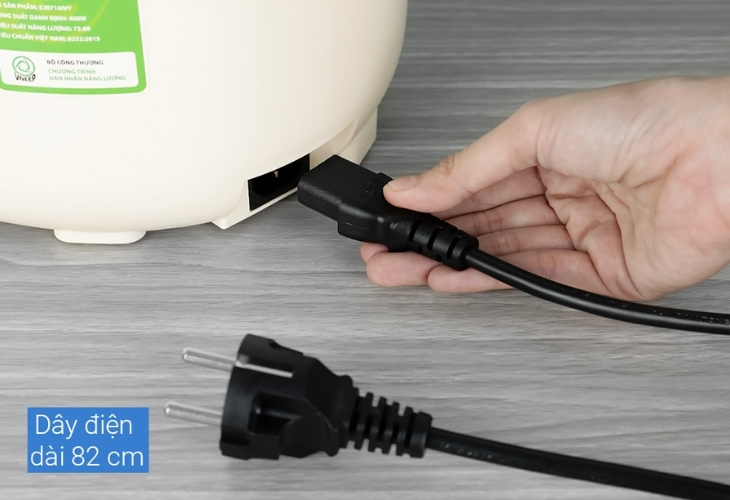 Plug in the power cord to connect to the power source