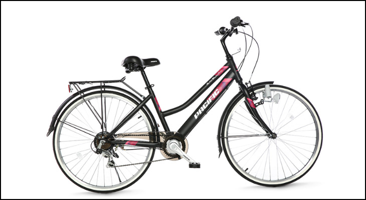 Xe đạp đường phố City Pacific Ravella XT 26 inch có hệ thống phanh chắc chắn, đảm bảo được an toàn khi di chuyển