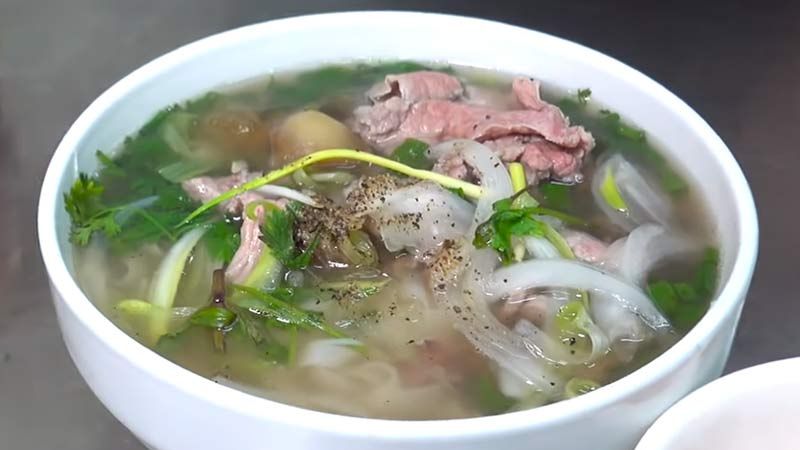 Phở gân bò Thủy