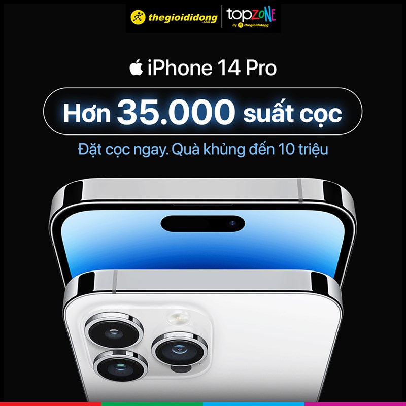 iPhone 14 Pro cán mốc 35.000 đơn đặt cọc