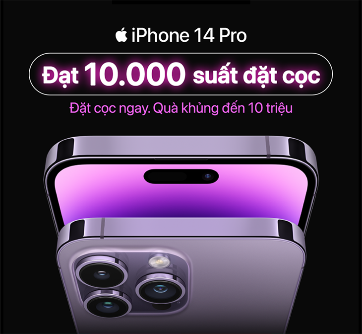 Ảnh iPhone 14 Series vượt mốc 10.000 suất đặt cọc Ảnh iPhone 14 Series vượt mốc 10.000 suất đặt cọc