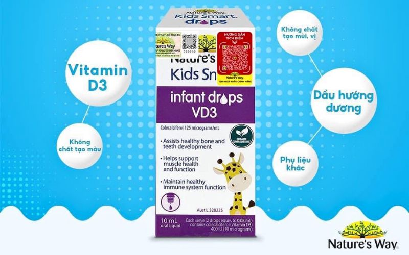 Nature's Way Kids Smart Infant Drops VD3