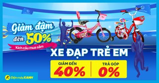 Kích cầu mua sắm - Săn deal xe đạp trẻ em giảm sốc đến 40%