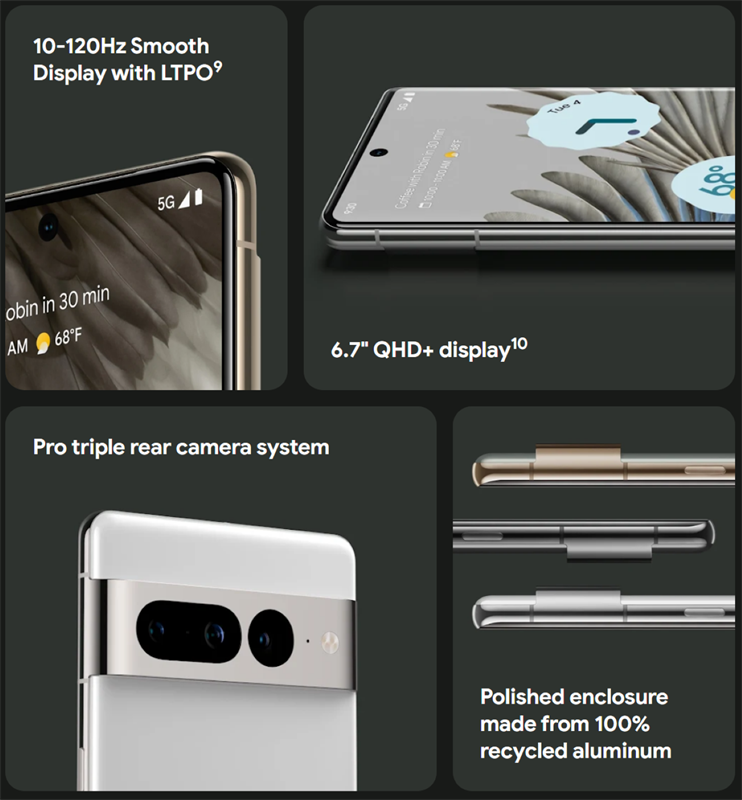 Các tính năng nổi bật trên Google Pixel 7 Pro Các tính năng nổi bật trên Google Pixel 7 Pro
