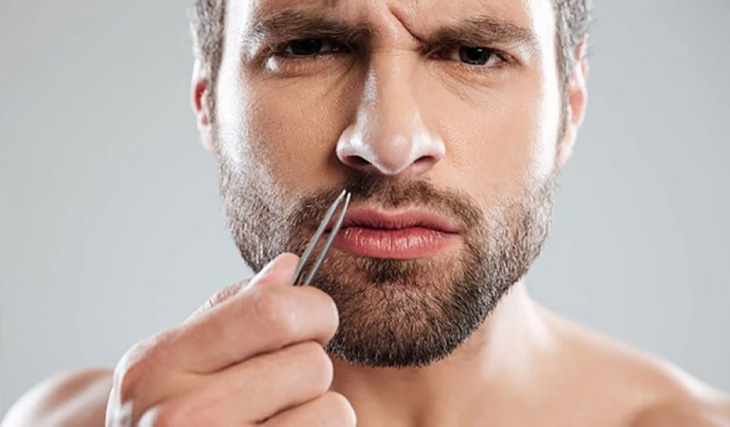 Nhổ râu gây ảnh hưởng xấu tới lớp biểu bì cũng như phần mao mạch dưới da