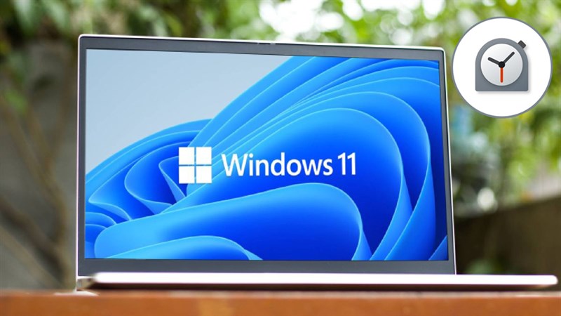 Cách bật hiển thị đồng hồ đếm giây trên windows 11