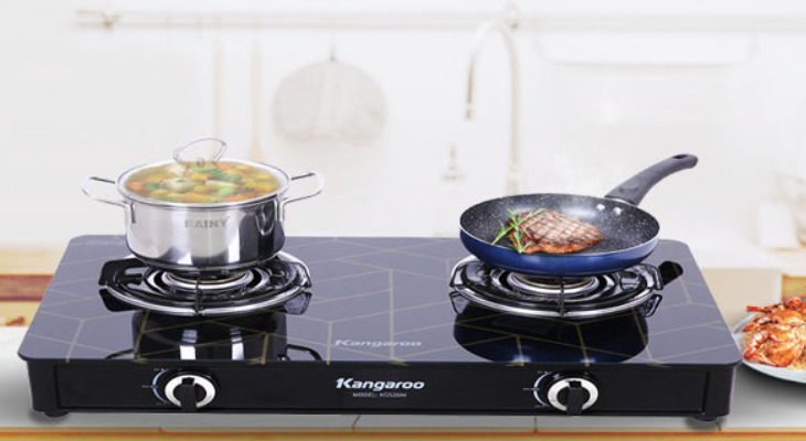 Bếp ga đôi Kangaroo KG526M Bếp ga đôi Kangaroo KG526M