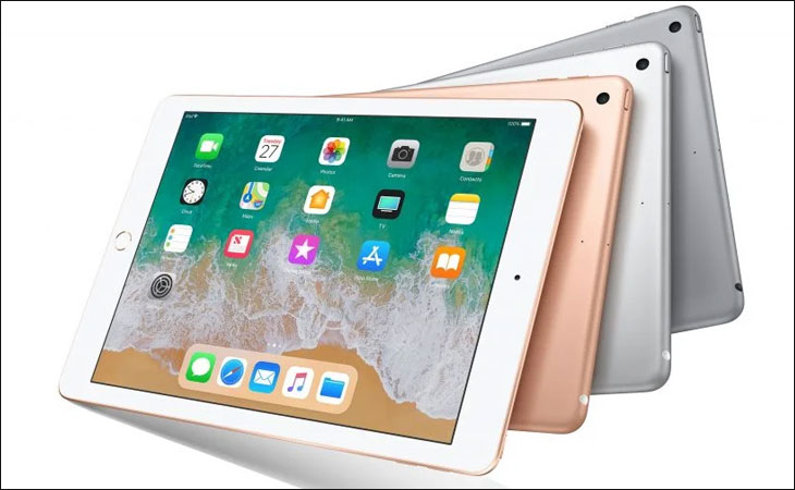 iPad Gen 6 được bán ra với 4 phiên bản màu sắc