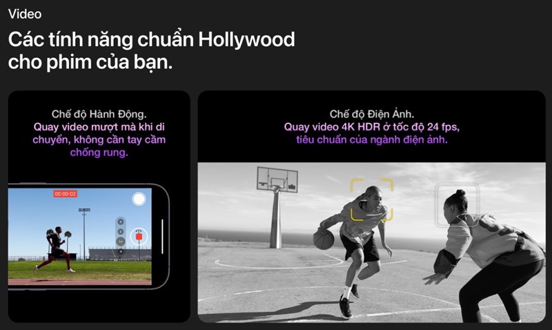 iPhone 14 Pro Series mang tới những chế độ quay video tuyệt vời