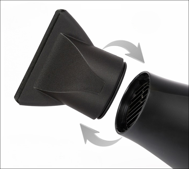 Máy sấy tóc 2000-2300W Lock&Lock ENA146BLK được trang bị đầu xoay 360 độ, hiện đại Máy sấy tóc 2000-2300W Lock&Lock ENA146BLK được trang bị đầu xoay 360 độ, hiện đại