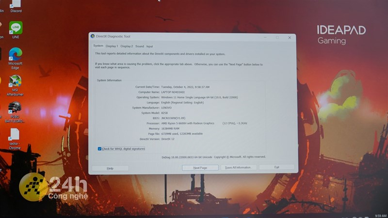 Lenovo Ideapad Gaming 3 15ARH7 còn được trang bị tối đa 16 GB RAM DDR5. Lenovo Ideapad Gaming 3 15ARH7 còn được trang bị tối đa 16 GB RAM DDR5.