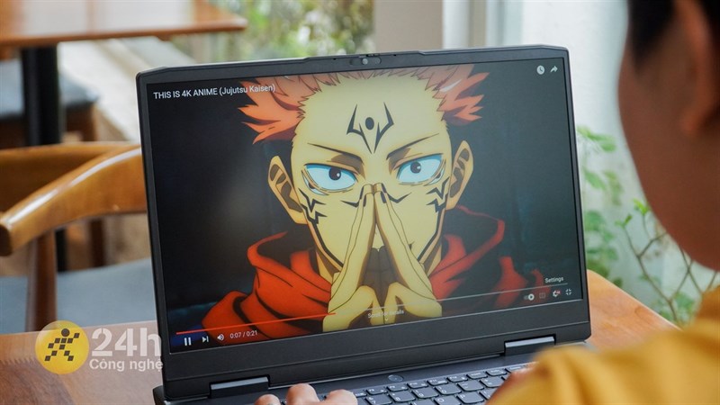 Lenovo Ideapad Gaming 3 15ARH7 được trang bị màn hình IPS 15.6 inch độ phân giải Full HD. Lenovo Ideapad Gaming 3 15ARH7 được trang bị màn hình IPS 15.6 inch độ phân giải Full HD.