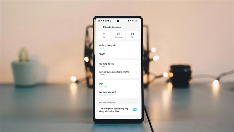 Cách bật tự động tắt ứng dụng không dùng trên điện thoại