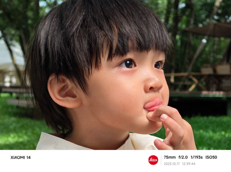 Ảnh chụp chủ thể người từ hệ thống camera của Xiaomi 14. Nguồn: Xiaomi.