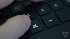Windows: Opens the Windows Start menu and is used in conjunction with other keys to perform a certain function.