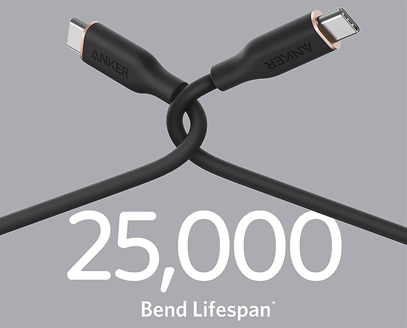 Khám phá Cáp Type C - Type C 0.9m Anker PowerLine III Flow A8552