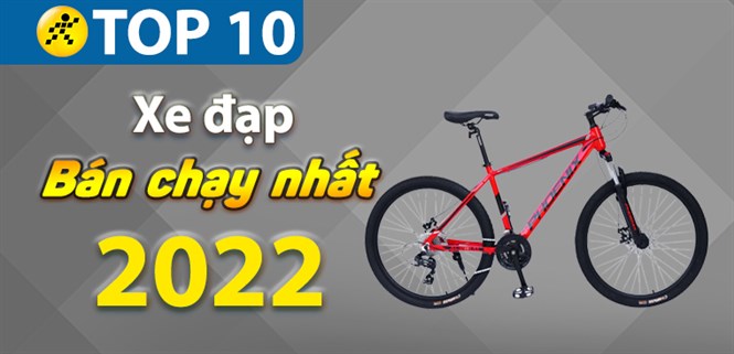 Top 10 xe đạp bán chạy nhất năm 2022 tại Điện máy XANH