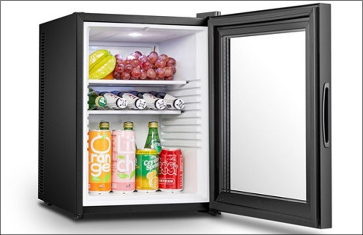 Tủ lạnh minibar Homesun BCH-40B (2022) 40 lít trang bị đèn Led sáng tự động